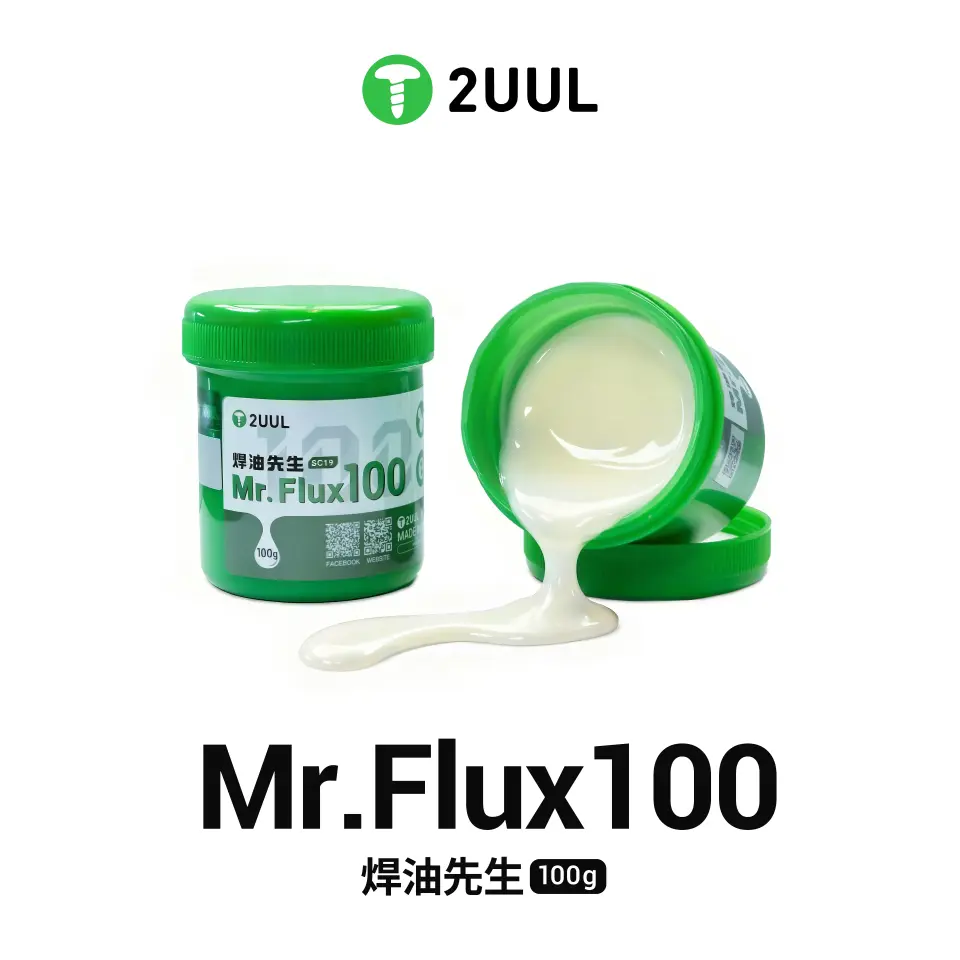 2UUL SC19 Mr. Flux 100 PCB Onarımı Lehim Pastası 100g