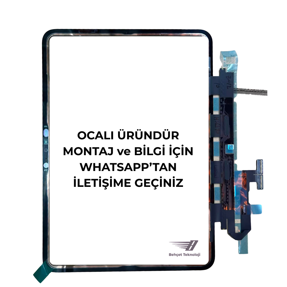 Apple iPad Pro 13 2024 A2925 A2926 A3007 Ön Cam Dokunmatik Lens Ocalı