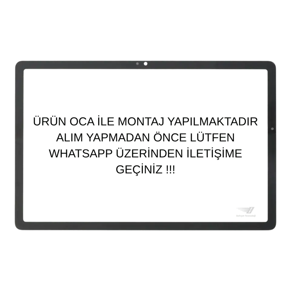 Samsung Galaxy Tab A9 Plus SM-X215 Ön Cam Lens Ocalı