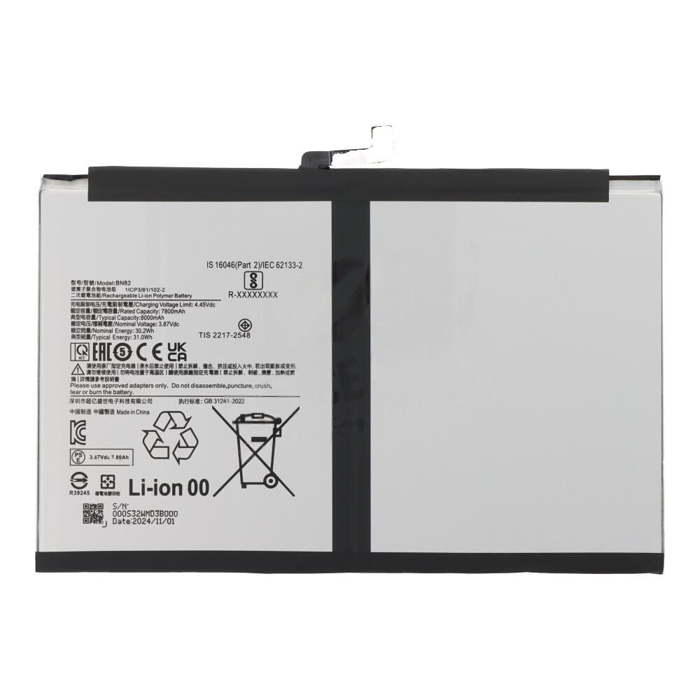 Xiaomi Redmi Pad SE 8.7 24075RP89G BN82 Batarya Pil