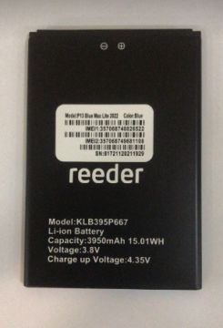 Reeder P13 Blue 2022 Batarya Pil