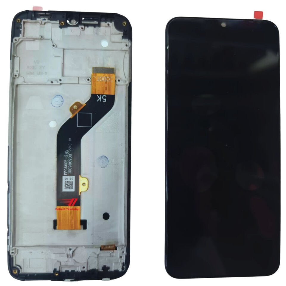Tecno Spark 8C KG5k Lcd Ekran Dokunmatik Çıtalı
