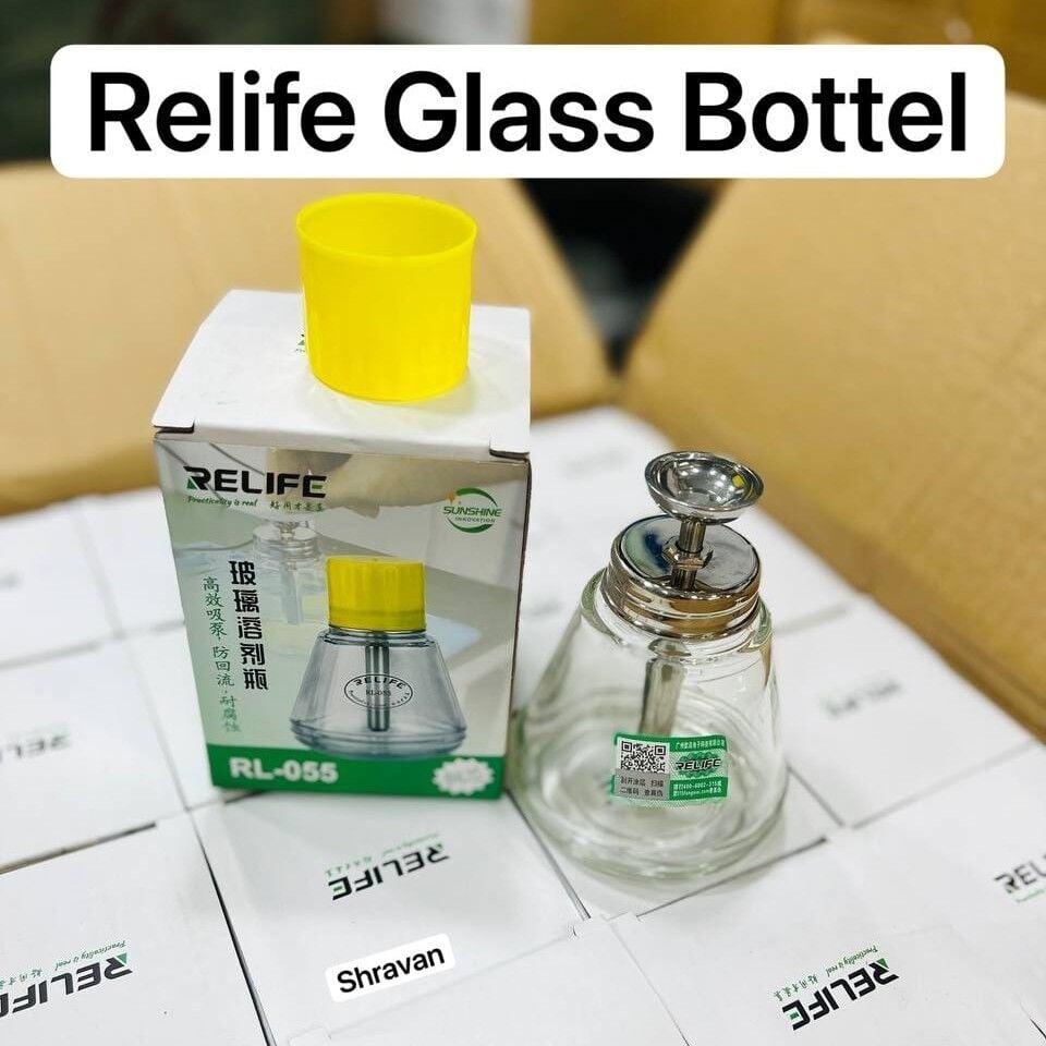 Relife RL-055 Pompalı Alkol ve Flux Şişesi Dispenser 150ml