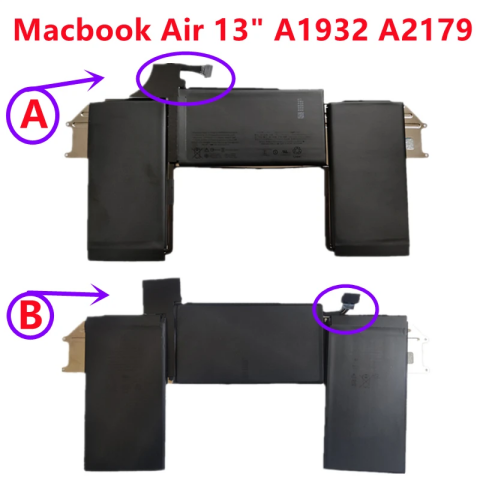 Apple A2389 MacBook Air 13-inch A2179 Notebook Batarya Pil