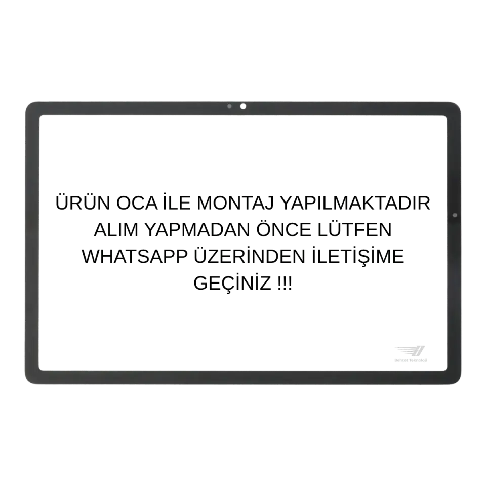 Samsung Galaxy Tab A9 Plus SM-X216B Ön Cam Lens Ocalı
