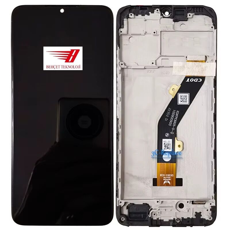 Tecno Spark 10 4G KI5Q Lcd Ekran Dokunmatik Çıtalı