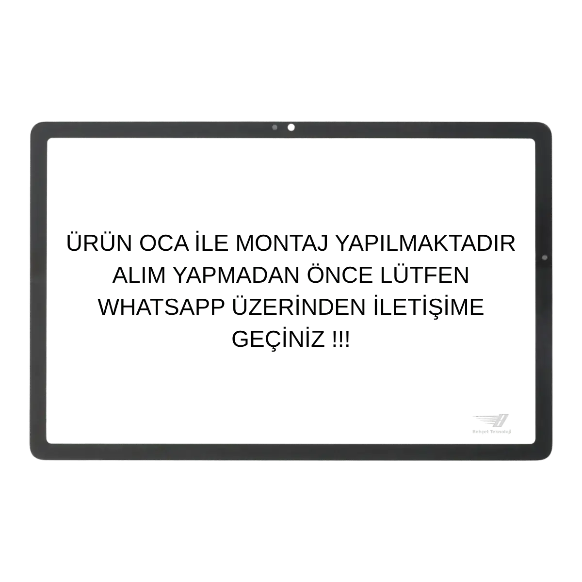 Samsung Galaxy Tab A9 Plus SM-X210N Ön Cam Lens Ocalı