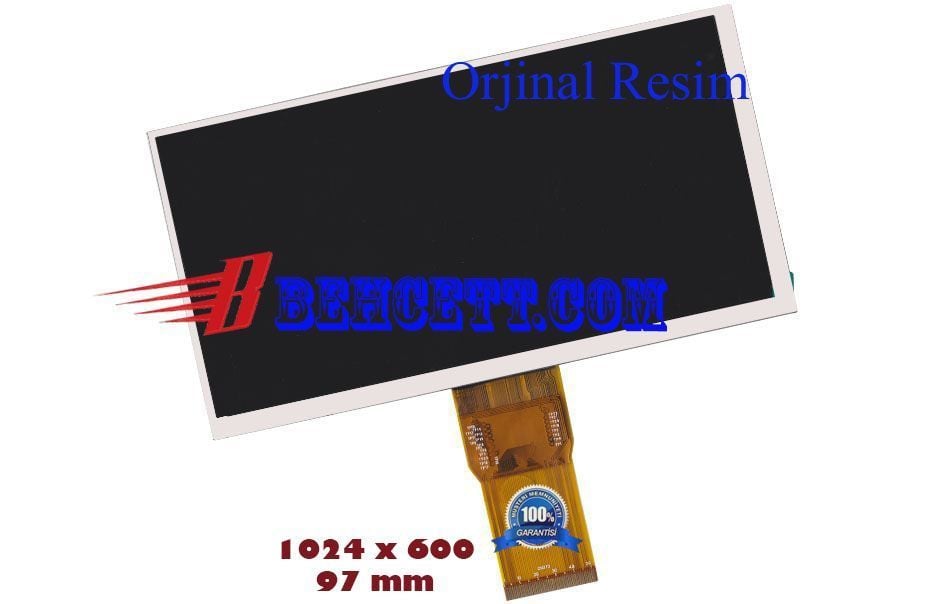 Piranha Go 4 Tab 7.0 Black Lcd Ekran Panel