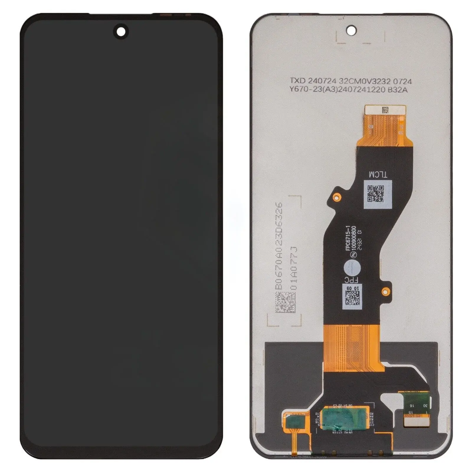 İtel P65 4G P671L Lcd Ekran Dokunmatik