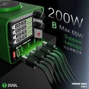 2UUL PC01 Power Max 200W Ayarlanabilir Voltajlı Çoklu Şarj Ve Güç Kaynağı