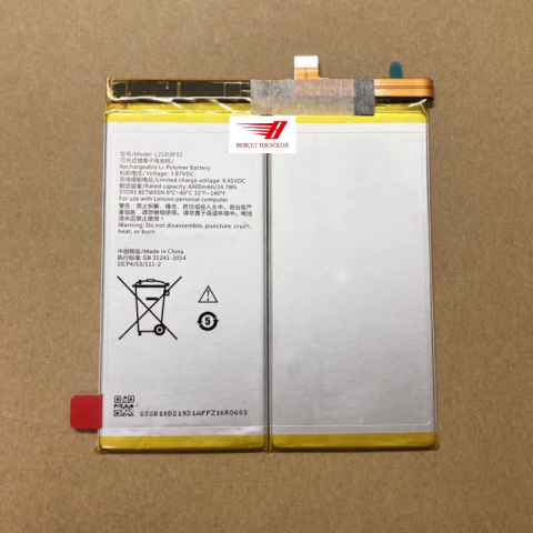Lenovo Legion Y700 2023 TB320FC TB320FU L21D2P32 Batarya Pil
