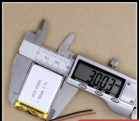 503040 3.7V 400MAH LİTYUM POLİMER PİL