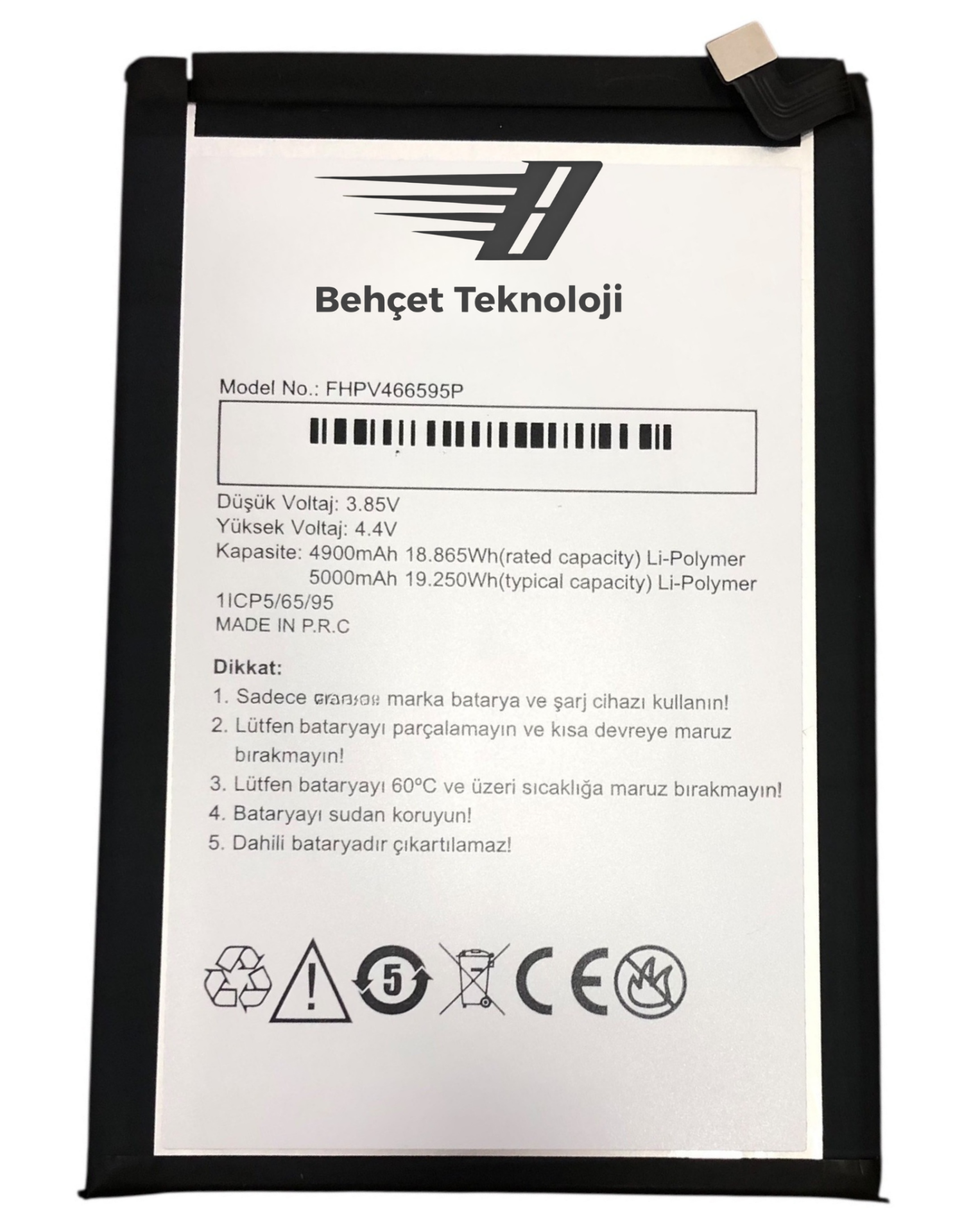 Casper Via F30 Plus Batarya Pil