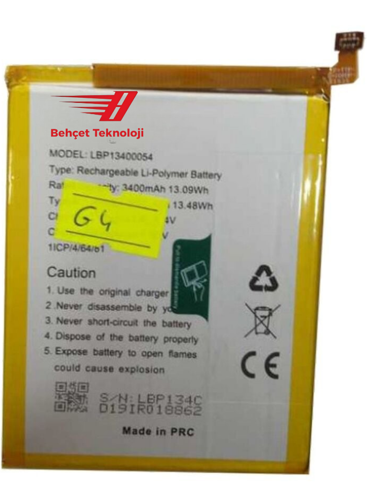 Casper Via G4 Batarya Pil