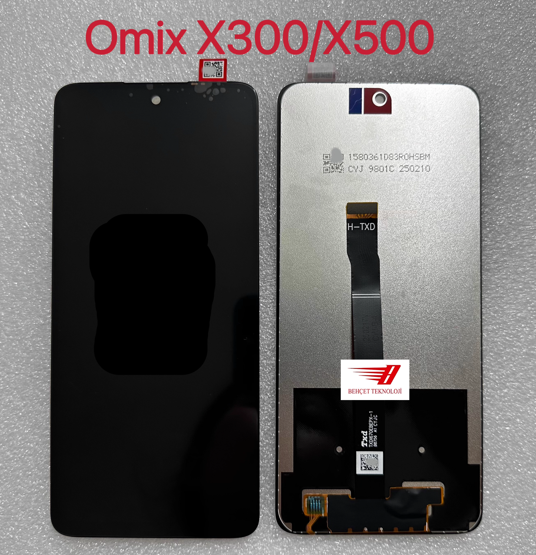 Omix X500 Lcd Ekran Dokunmatik