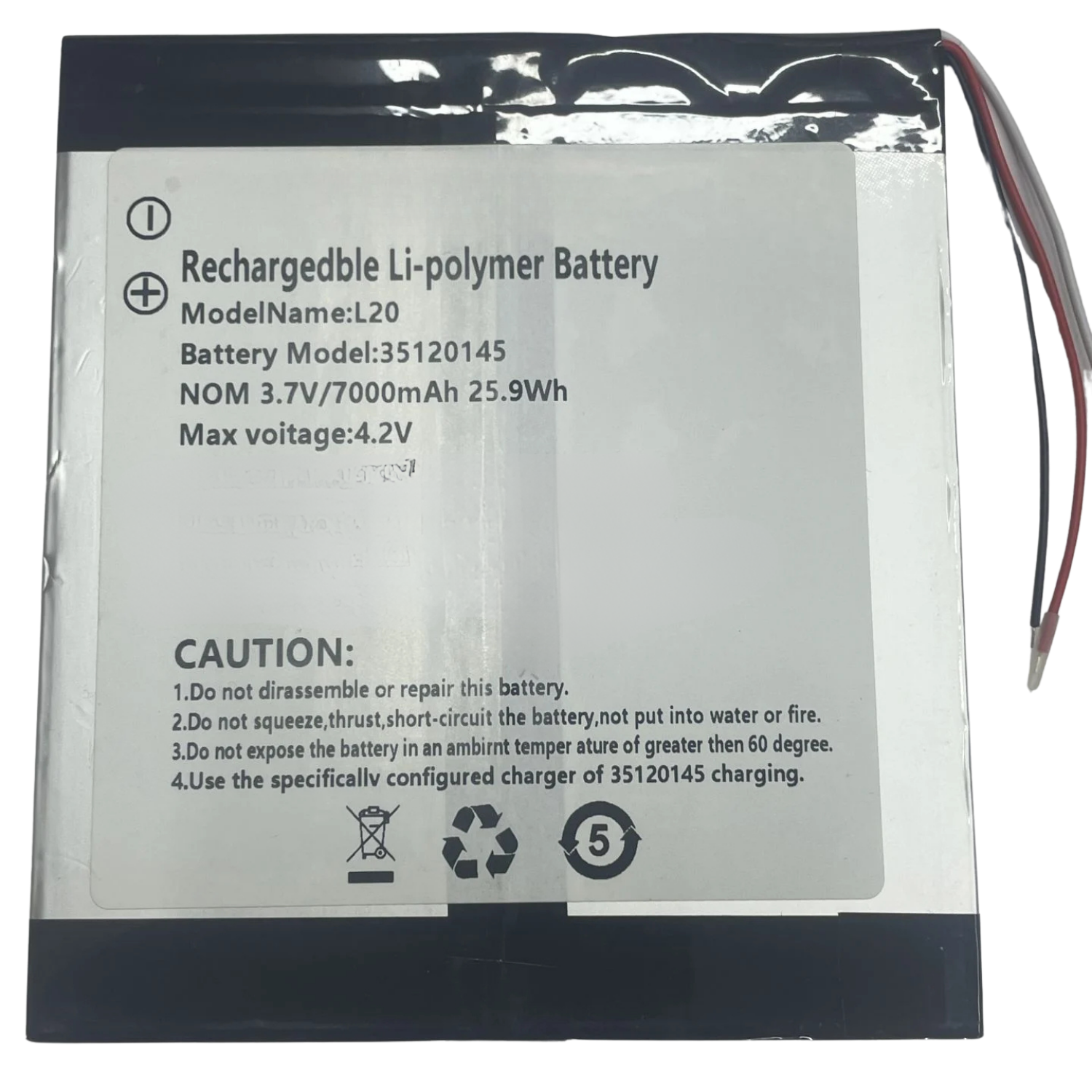 35120145 Kodlu Tablet Batarya Pil