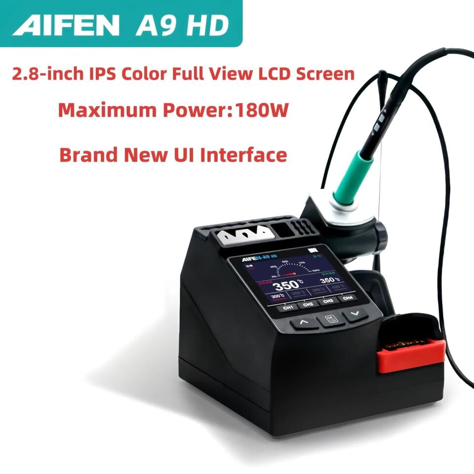 Aifen A9 HD Lehimleme İstasyonu Havya