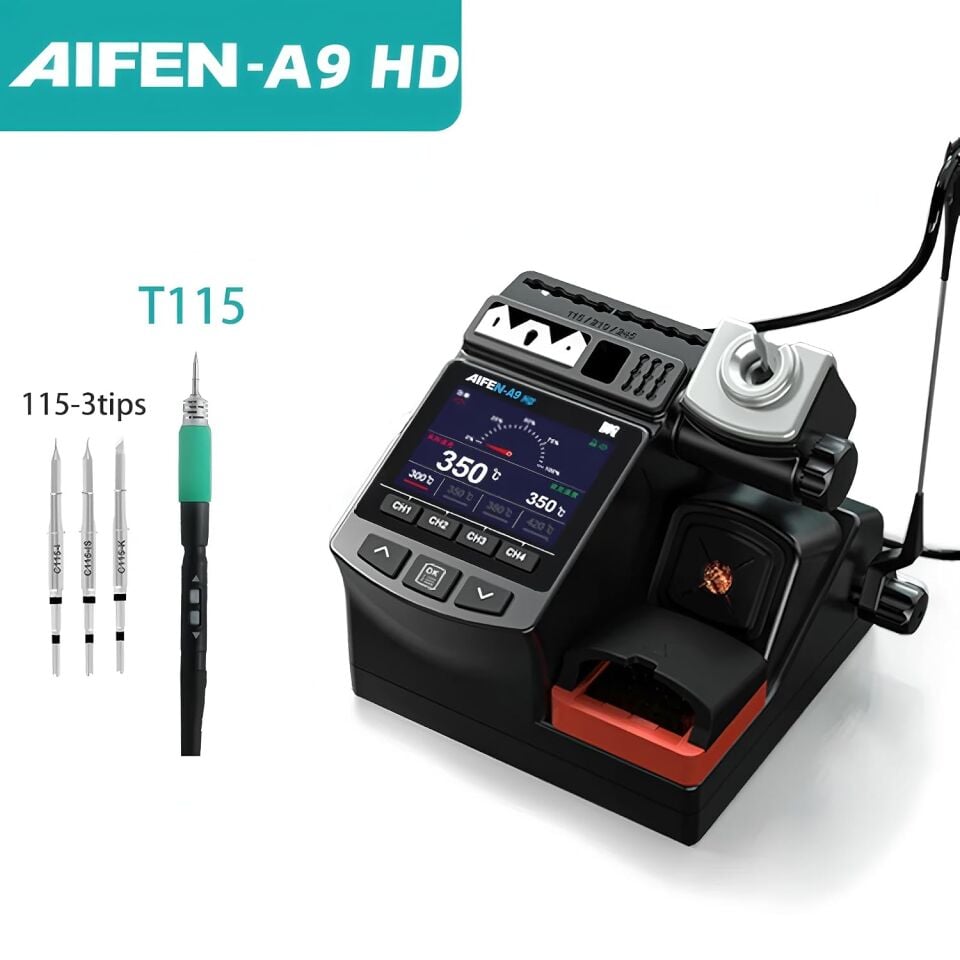 Aifen A9 HD Lehimleme İstasyonu Havya