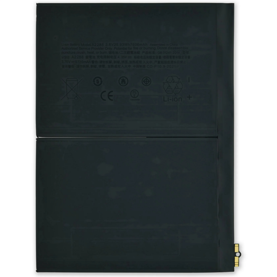 iPad Air 4 A2316 A2324 A2325 A2072 Batarya Pil
