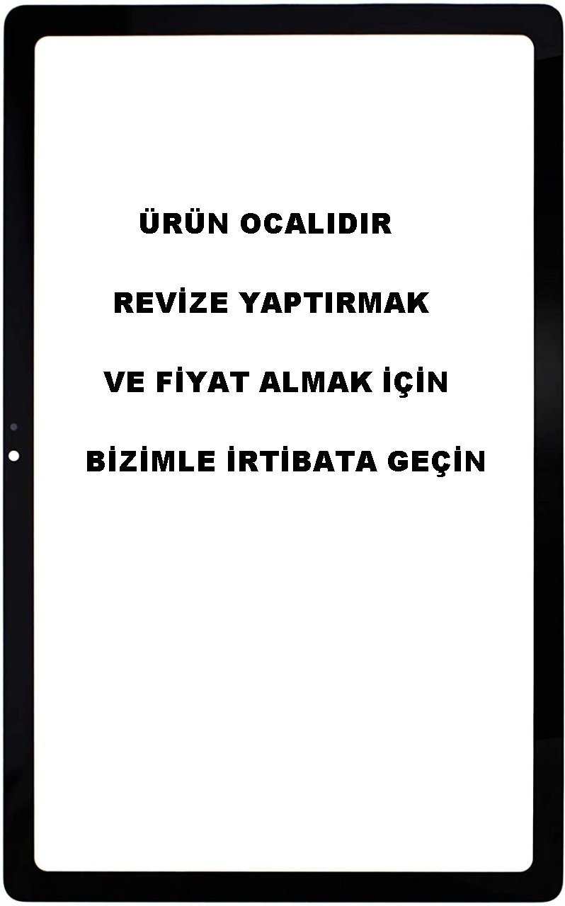 Samsung Galaxy Tab A7 SM-T500 SM-T505 SM-T507 10.4 Ön Cam Lens Ocalı SİYAH