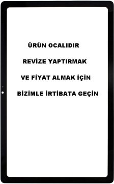 Samsung Galaxy Tab A7 SM-T500 SM-T505 SM-T507 Ön Cam Lens Ocalı SİYAH