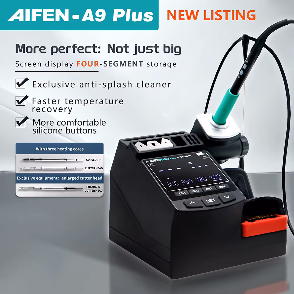 Aifen A9 Plus Akıllı Lehimleme Havya İstasyonu