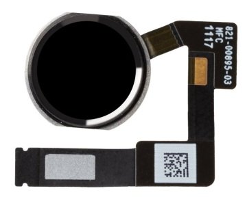 ipad Pro 10.5 A1701 A1709  Home Buton Siyah