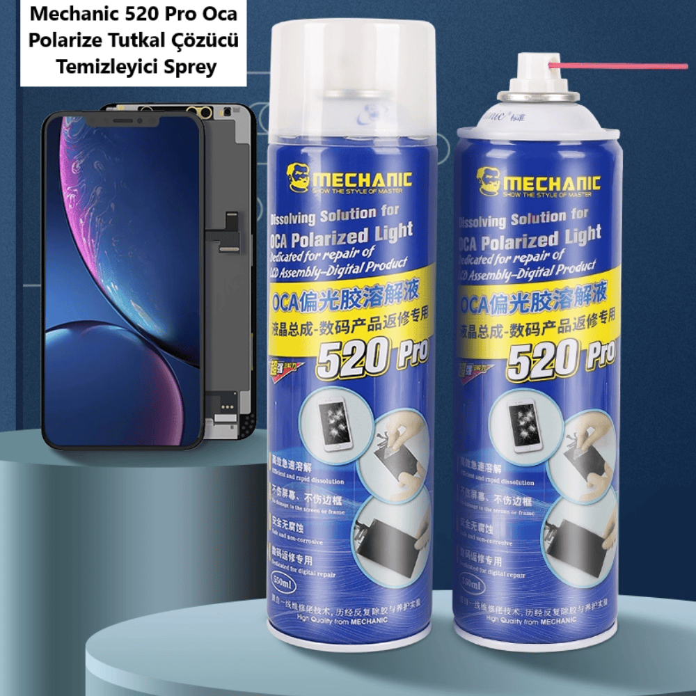 Mechanic 520 Pro Oca Sökücü Temizleyici Sprey 600ML