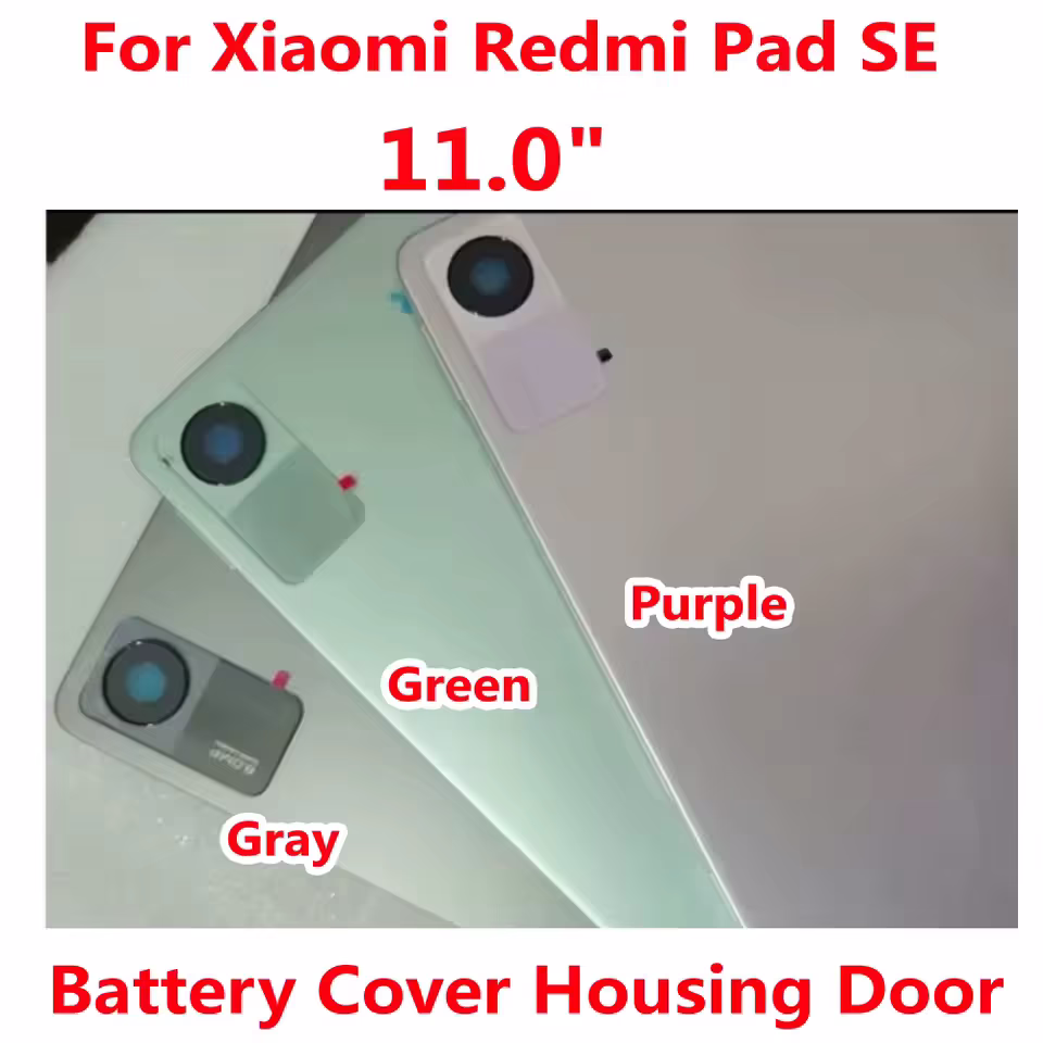 Xiaomi Redmi Pad SE 11'' 23073RPBFG Arka Kasa Kapak Mor