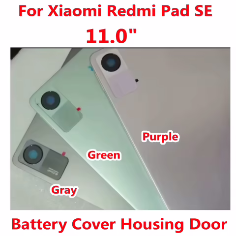 Xiaomi Redmi Pad SE 11'' 23073RPBFG Arka Kasa Kapak Mor