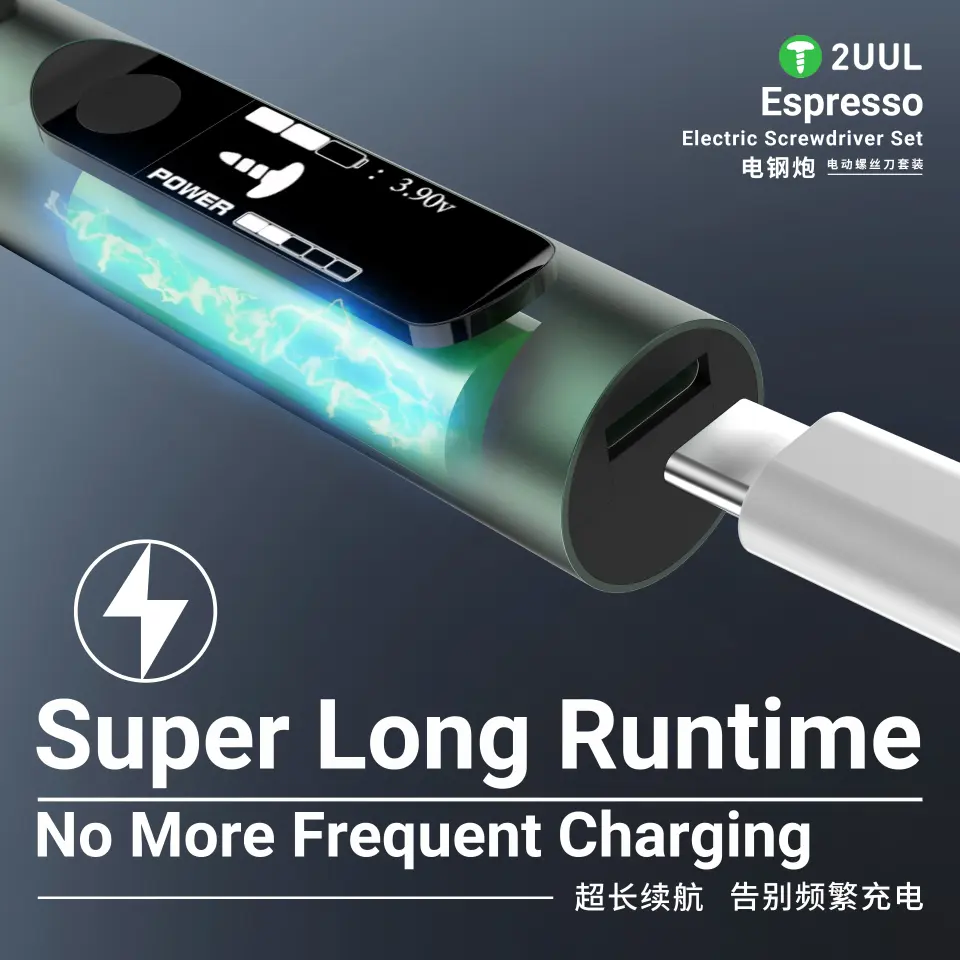 2UUL SD11 Espresso Elektrikli Tornavida Seti