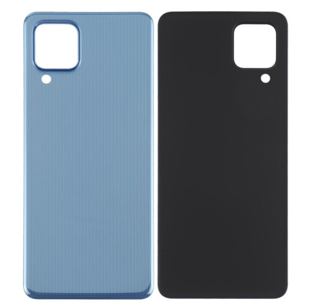 Samsung Galaxy M32 4G SM-M325 M325F Arka Kapak Pil Kapağı Mavi