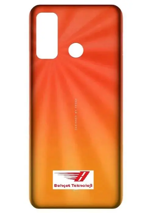 Tecno Spark 5 Pro Arka Kapak Pil Kapağı Turuncu