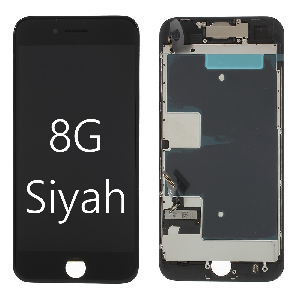 iPhone 8 / 8G Lcd Ekran Dokunmatik A++ Kalite SİYAH