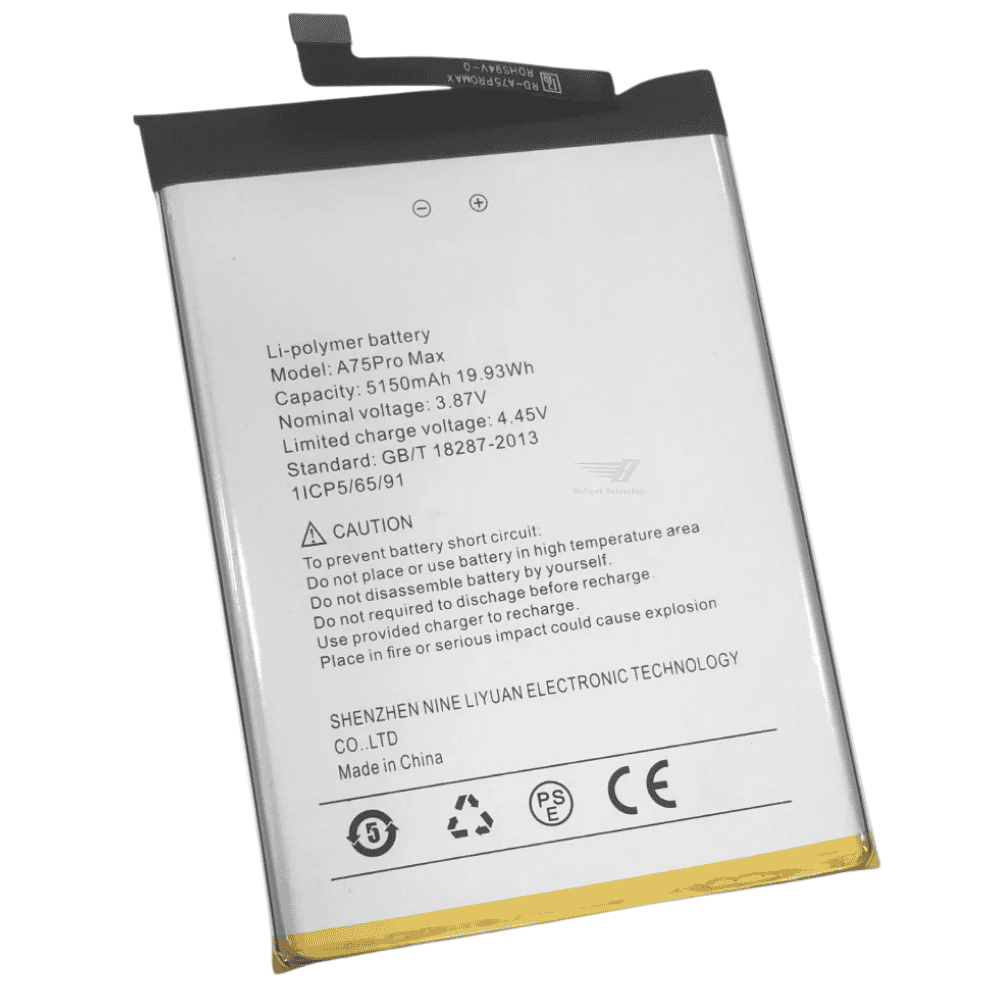 Trident A75 Pro Max Batarya Pil