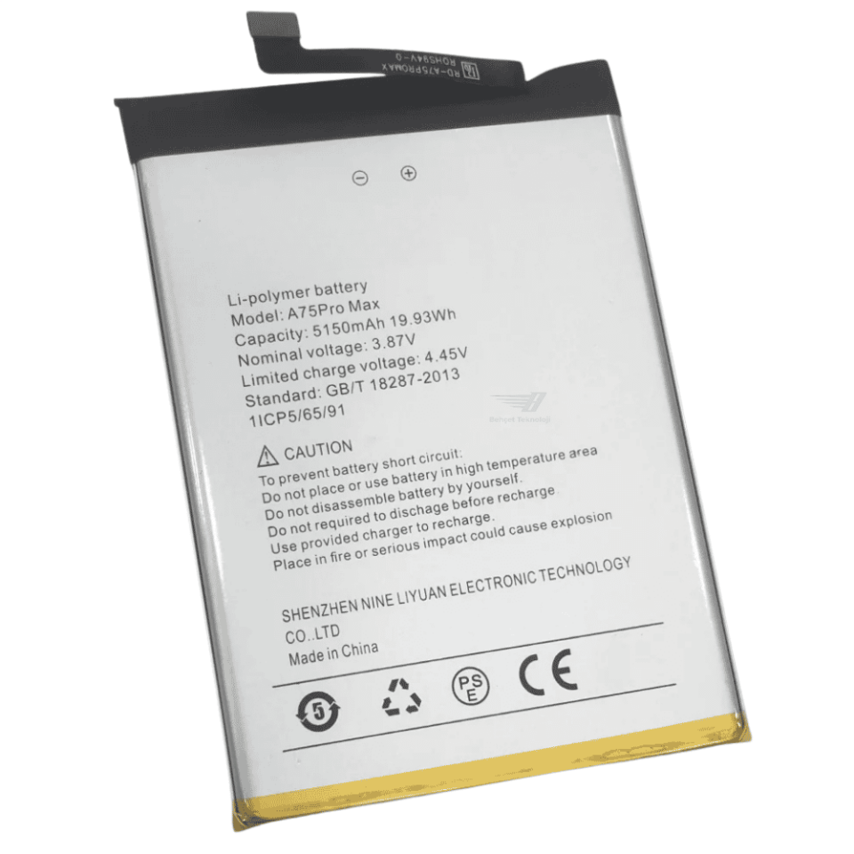 Trident A75 Pro Max Batarya Pil