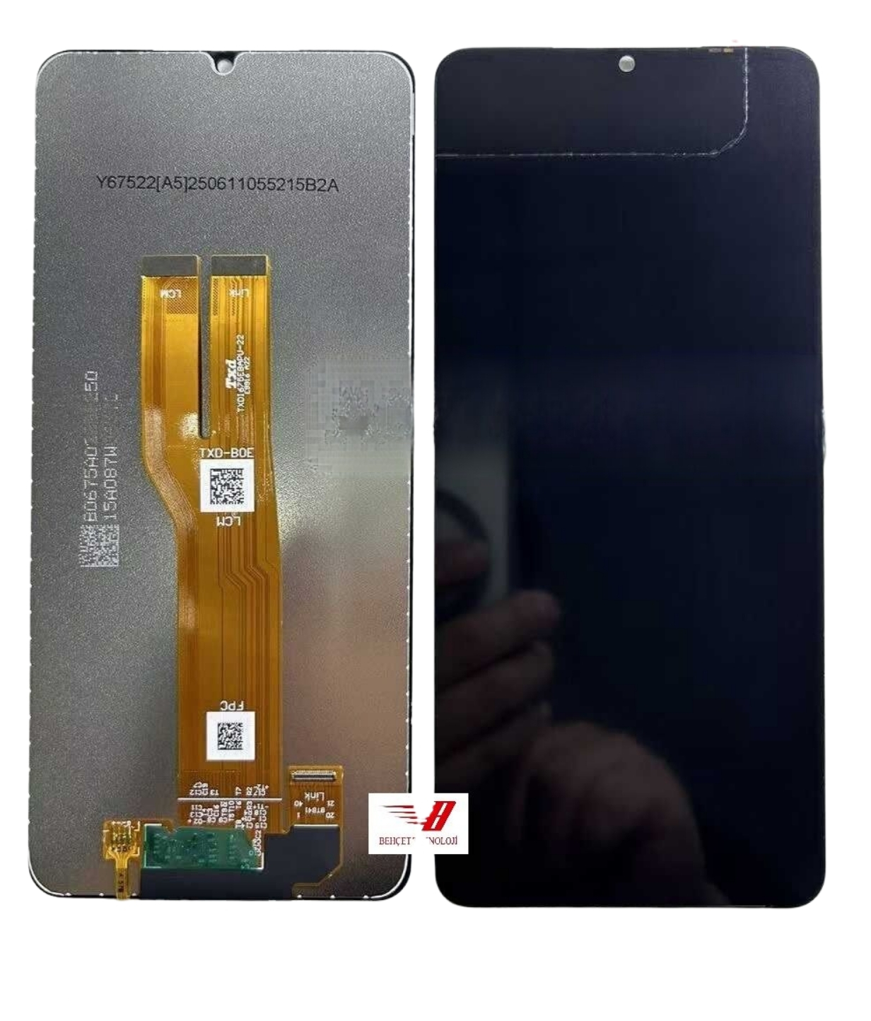 Samsung Galaxy A07 4G SM-A075F A075F/DS Lcd Ekran Dokunmatik Çıtasız