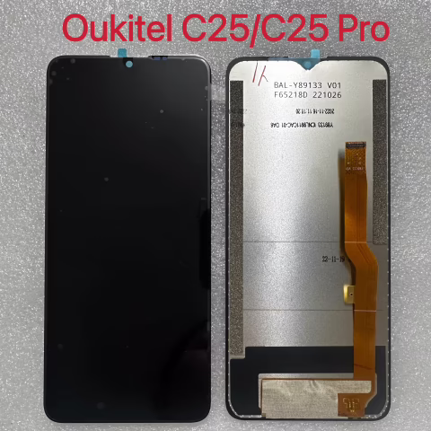 Oukitel C25 Lcd Ekran Dokunmatik