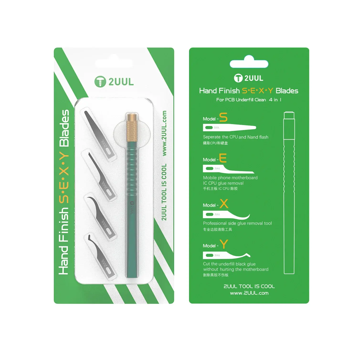 2UUL DA11 4'ü 1 Arada Neşter Ucu Seti