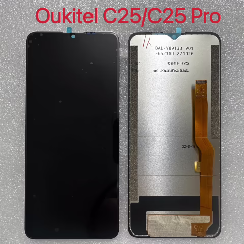 Oukitel C25 Pro Lcd Ekran Dokunmatik