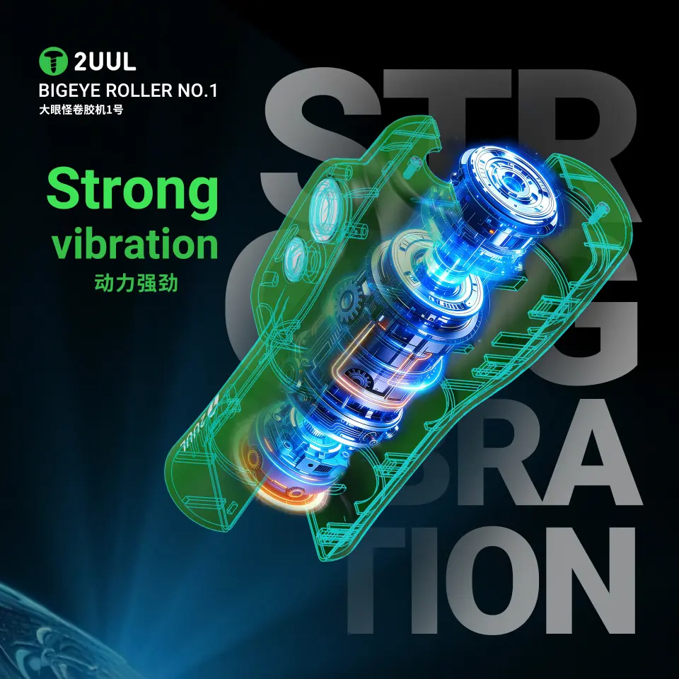 2UUL DA55 BigEye Roller Şarjlı Oca Yapıştırıcı Sökücü