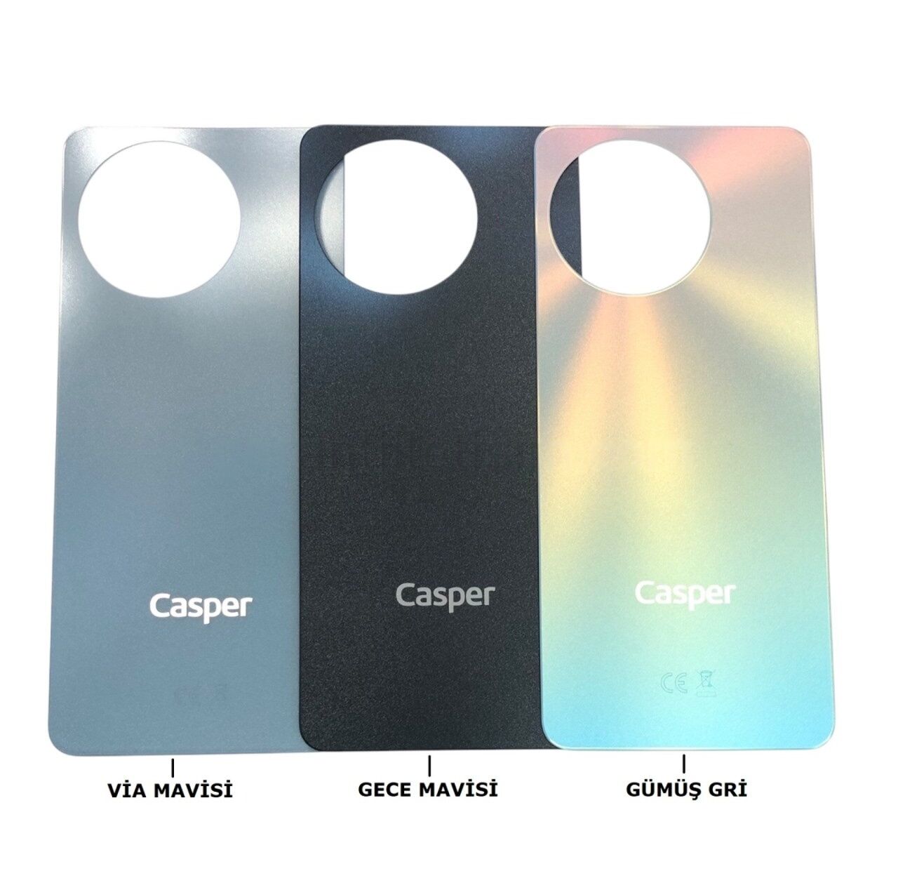 Casper Via A40 Arka Kapak Pil Kapağı VIA Mavisi