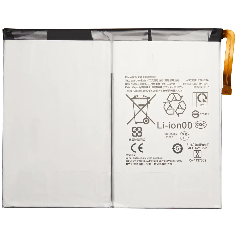 Samsung Galaxy Tab S9 FE SM-X510NZ Batarya Pil