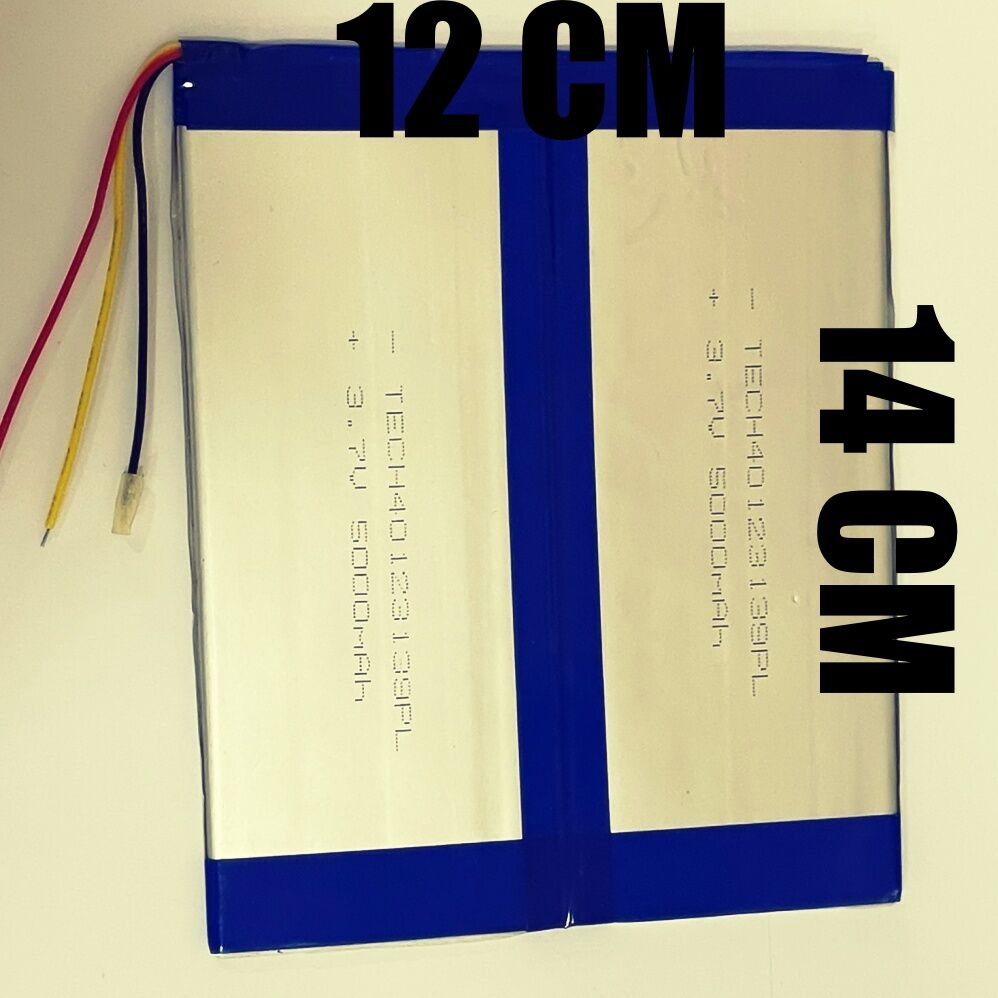 40123139PL Kodlu 3.7v 5000Mah 12 x 14 Tablet Batarya Pil