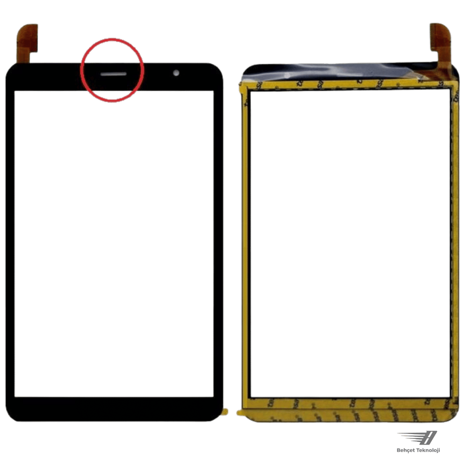 CX649B FPC-V01 Flex Kodlu Dokunmatik Siyah
