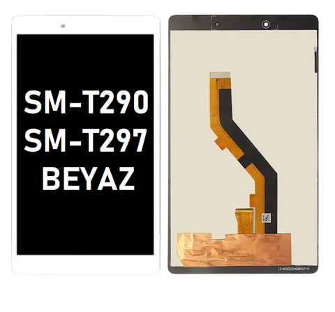 Samsung Galaxy Tab A8 SM-T290 Lcd Ekran Dokunmatik Takım Beyaz