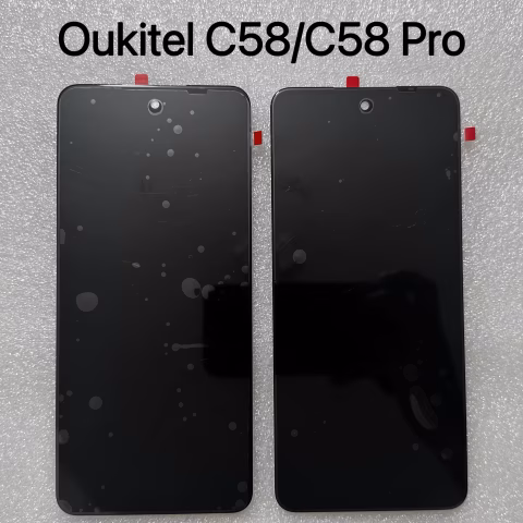 Oukitel C58 Lcd Ekran Dokunmatik