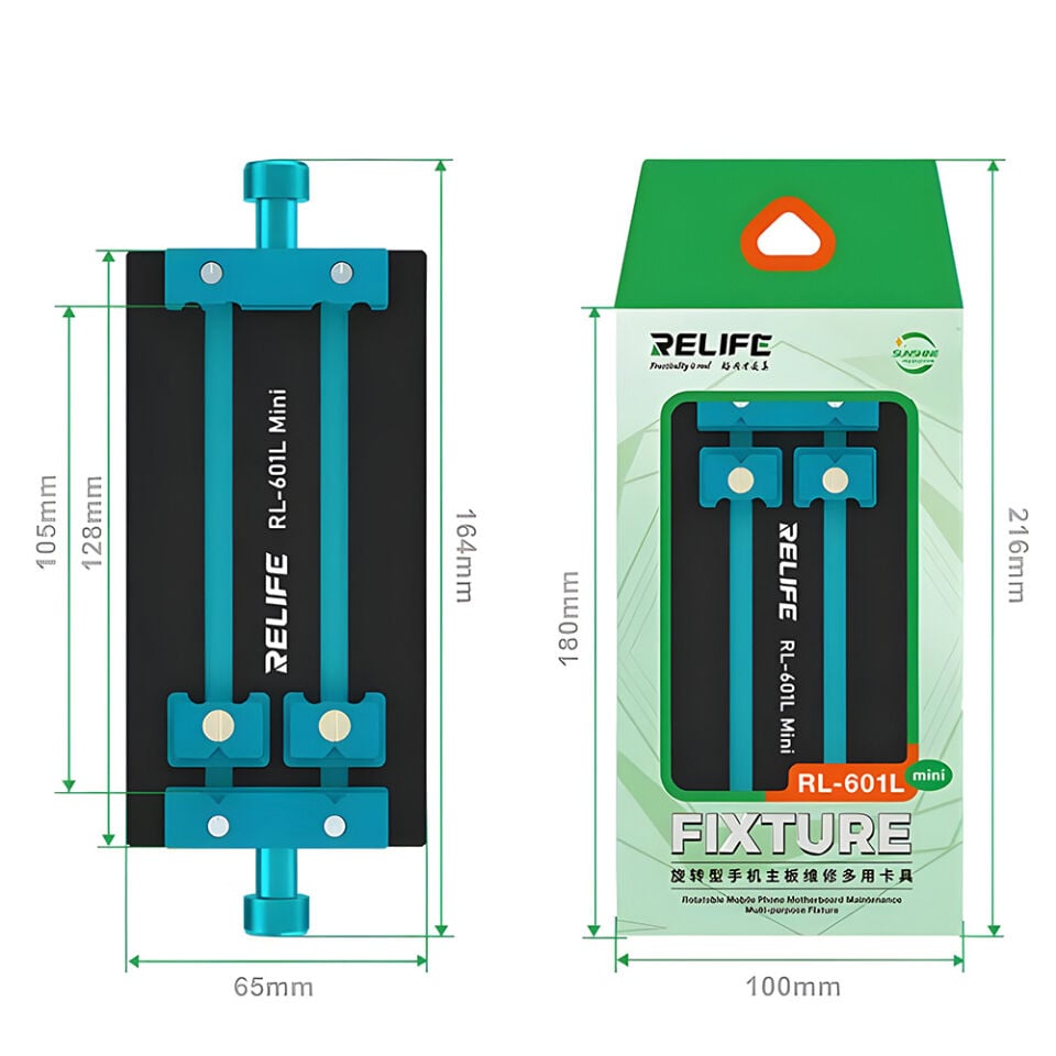 Relife RL-601L Telefon Tamiri için Mini Anakart Sabitleme Aparatı