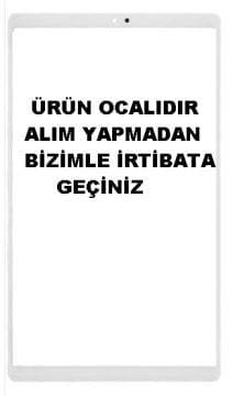 Samsung Galaxy Tab A7 Lite SM-T220 T225 T227 Ön Cam Lens Ocalı BEYAZ