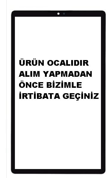 Samsung Galaxy Tab A7 Lite SM-T220 T225 T227 Ön Cam Lens Ocalı SİYAH